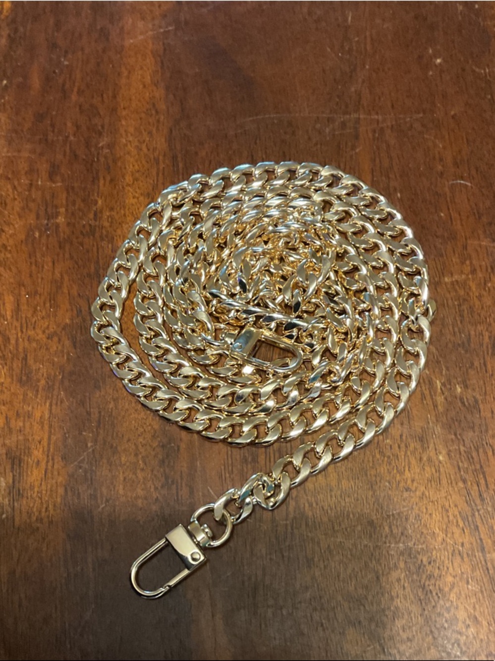 Gold Chain Strap for Women Accessories - Versatile Purse Strap